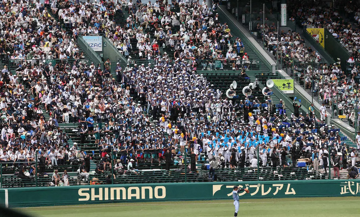 【画像・写真】【甲子園】富山商　10年ぶりの初戦突破ならず、投手陣が強力打線相手に粘投も打線が沈黙