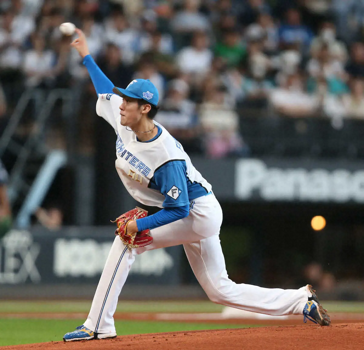 【画像・写真】日本ハム・福島蓮　6回までノーヒッター　21年育成ドラ1、今季開幕直前に支配下登録