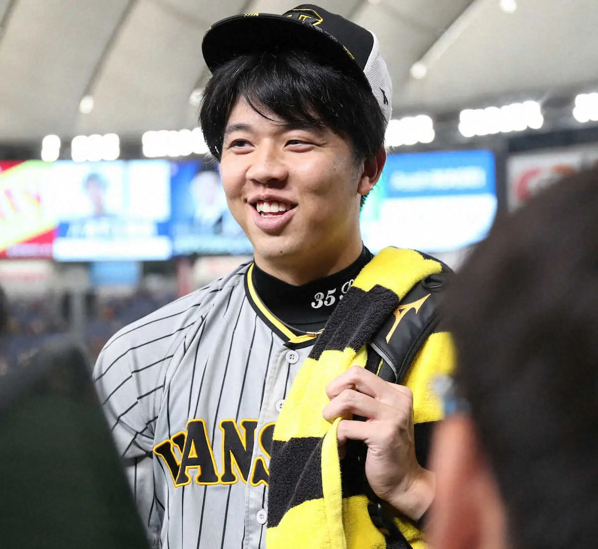 【画像・写真】阪神・才木が13日巨人戦先発　高橋遥人の1025日ぶり勝利も刺激　「なんとか自分も続けるように」