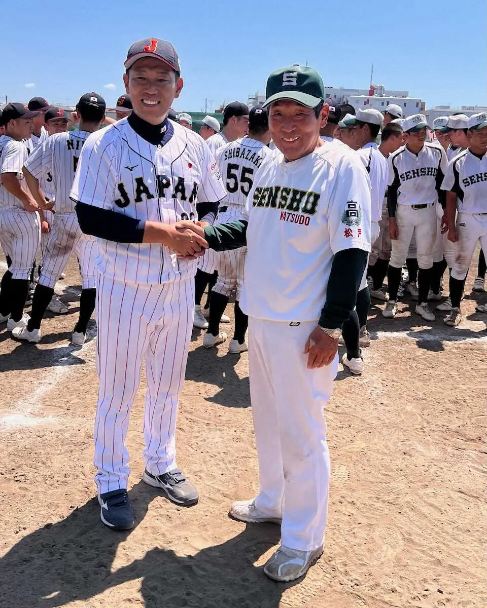 【画像・写真】U15日本代表・井端監督　手応え＆収穫の3日間合宿「向こうに行ってからは楽しくやりたい」