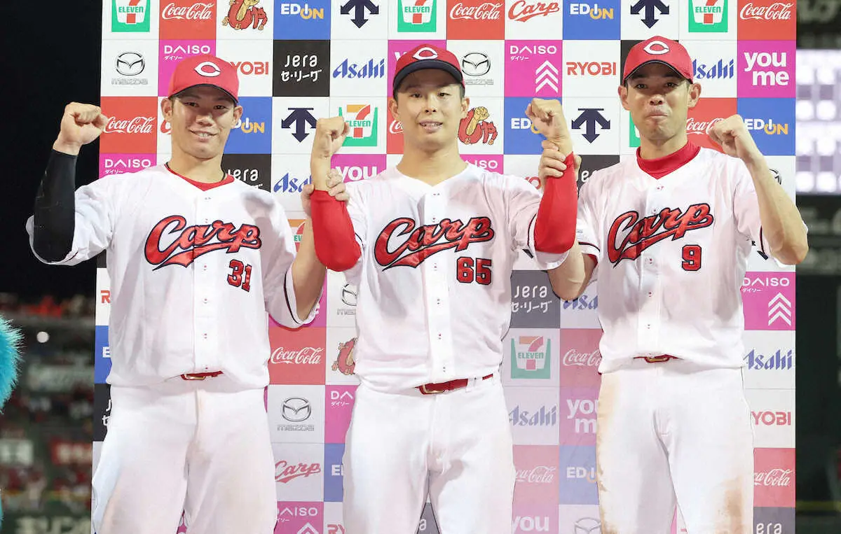 【画像・写真】広島・玉村　2試合連続完投勝利!「援護してもらったので」　謙遜も球団日本左腕では21年ぶりの熱投