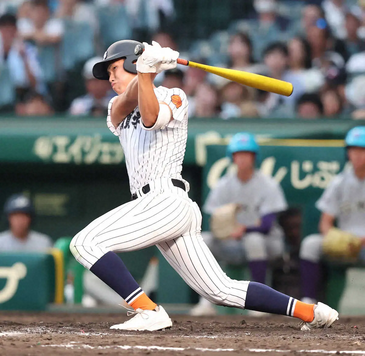 【画像・写真】【甲子園】滋賀学園　初の夏2勝！花巻東下し3回戦進出　右腕・脇本が完封、打線は2戦連続2桁14安打