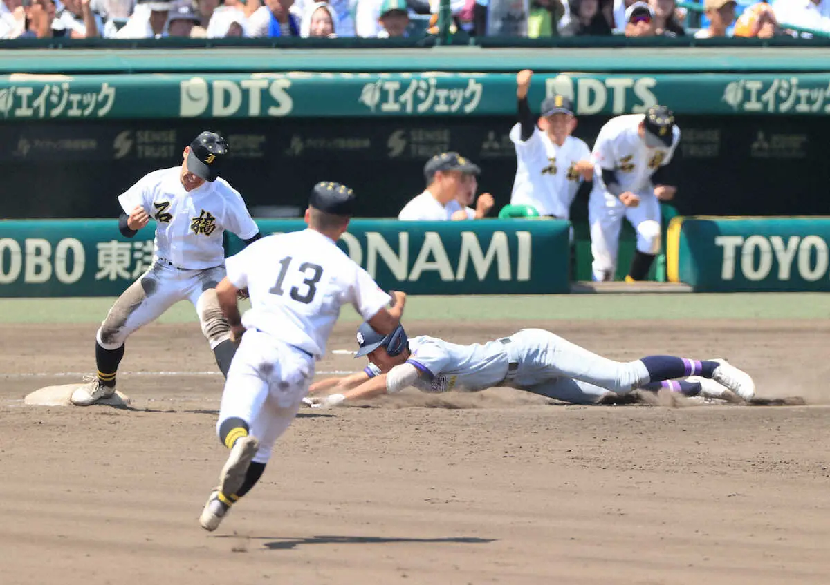 【画像・写真】【甲子園】聖和学園は零敗　八島監督「甲子園は簡単じゃない」三浦主将「一生忘れない。この経験に感謝」