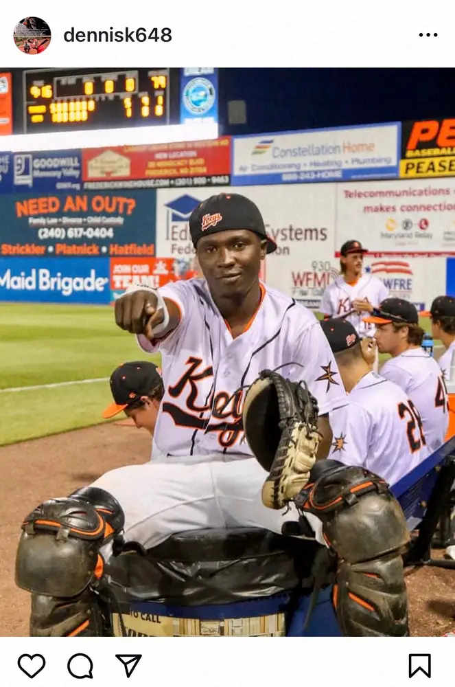 【画像・写真】大谷翔平がSNSフォローするウガンダ出身捕手・カスンバ「より多くのスキルを得るため」独立リーグ入団