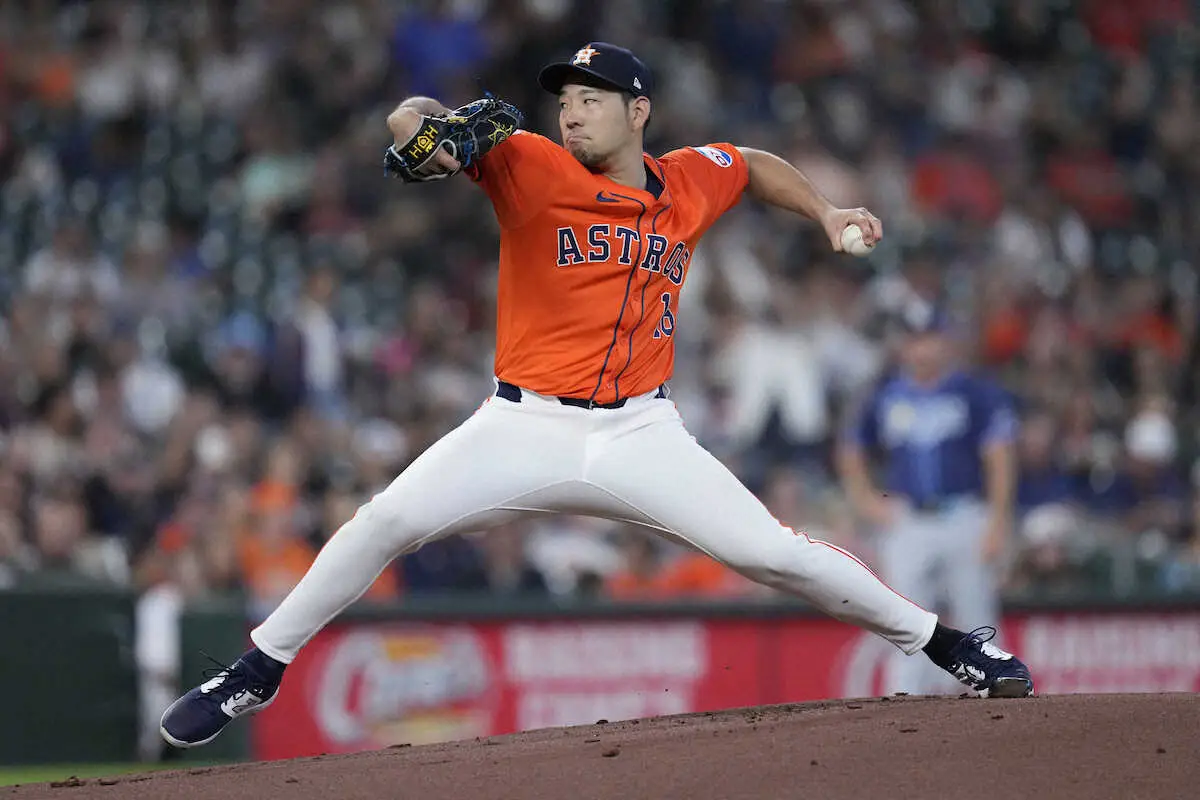 【画像・写真】アストロズ・菊池の次回登板は14日のレイズ戦　前回登板で移籍後初白星　今季6勝目を狙う