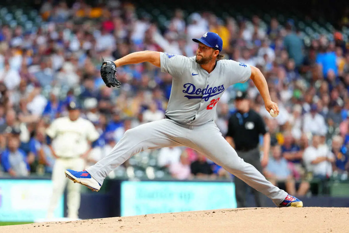 【画像・写真】ドジャース・カーショー　復活1勝！左肩手術復帰4戦目　36歳左腕「まずまずの内容」