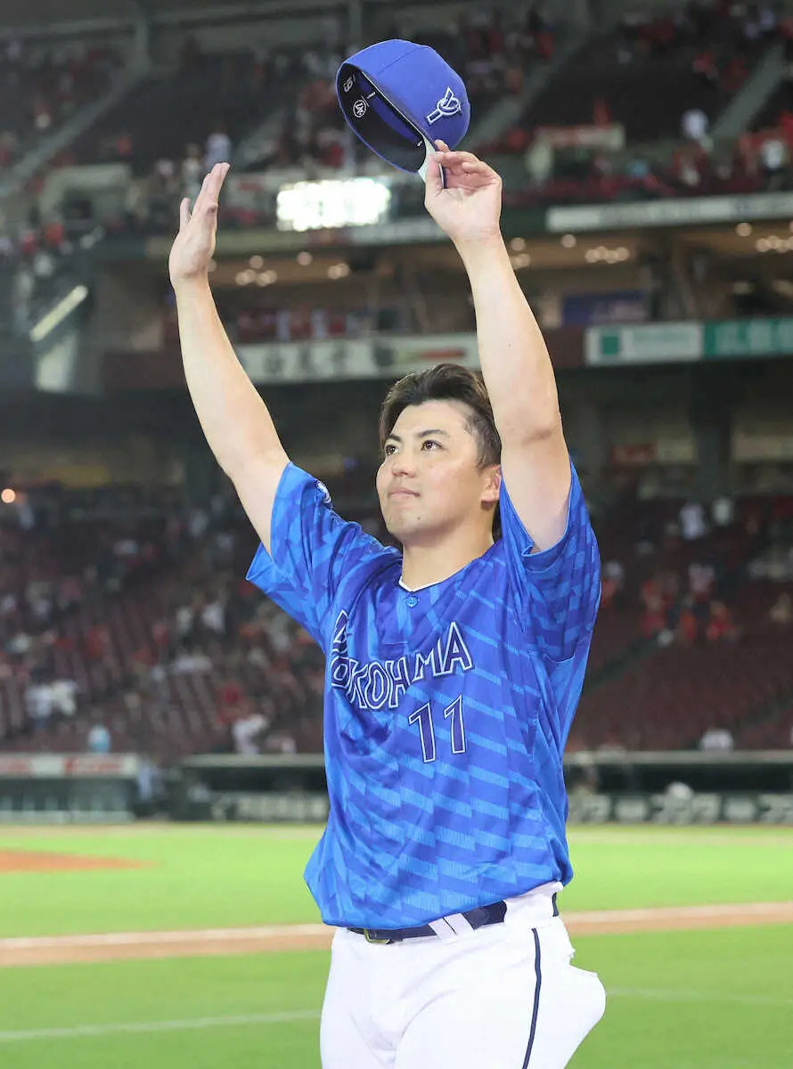 【画像・写真】DeNA・東　8回零封で9勝目　天敵・小園に意地の全11球直球勝負で3打席連続左飛斬り