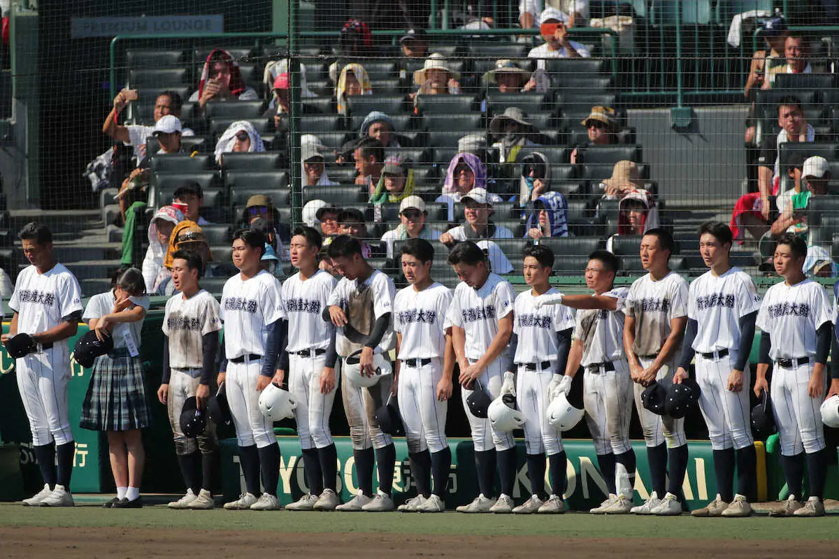 【画像・写真】【甲子園】新潟産大付　救援・田中が力尽き4失点…新潟大会から全8試合に登板「最高に楽しかった」
