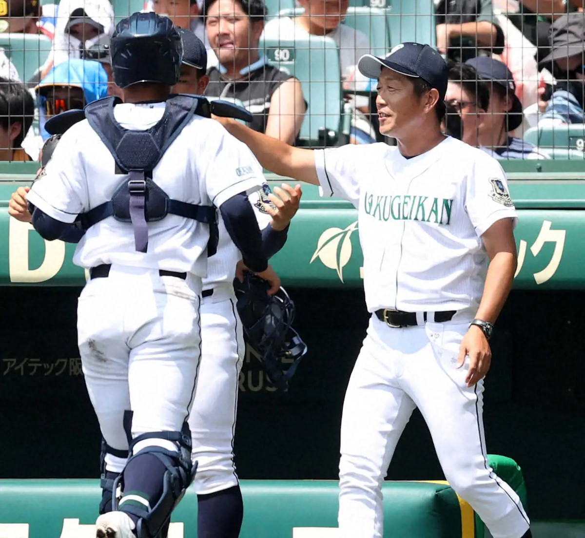 【画像・写真】【甲子園】岡山学芸館　5年ぶり3回戦進出！背番11・丹羽が完封＆適時打「最高の舞台で最高の気持ち」