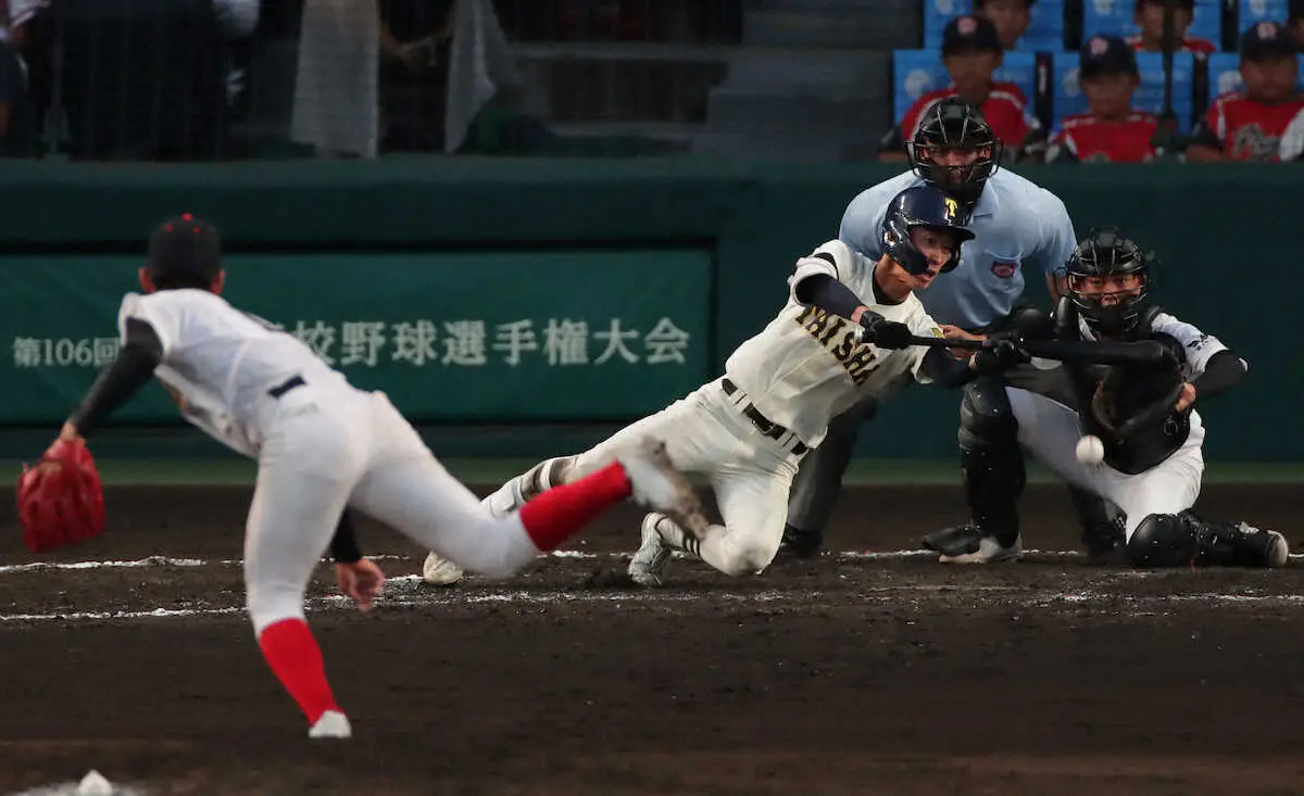 【画像・写真】【甲子園】大社　歴史的107年ぶり夏2勝　延長10回激闘、創成館下す　1回戦・報徳学園撃破から快進撃