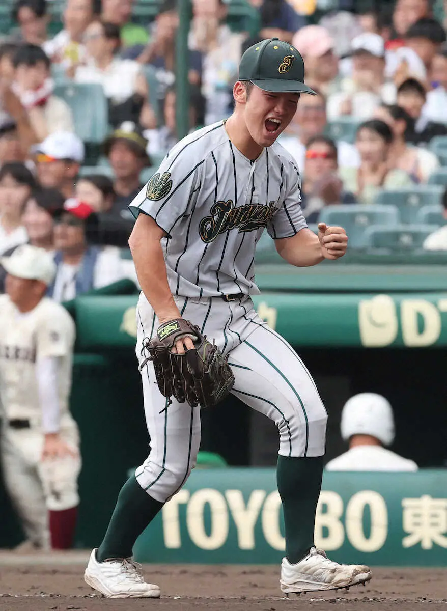 【画像・写真】【甲子園】鶴岡東・桜井、延長10回力尽くも「悔いなし」 夢はプロ選手＆審判の二刀流