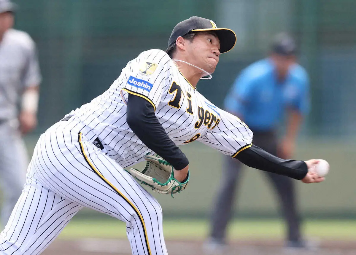 【画像・写真】阪神・岩田　制球力向上の裏に岩貞からの“金言”　「打者の観察」意識し4年目奮投中
