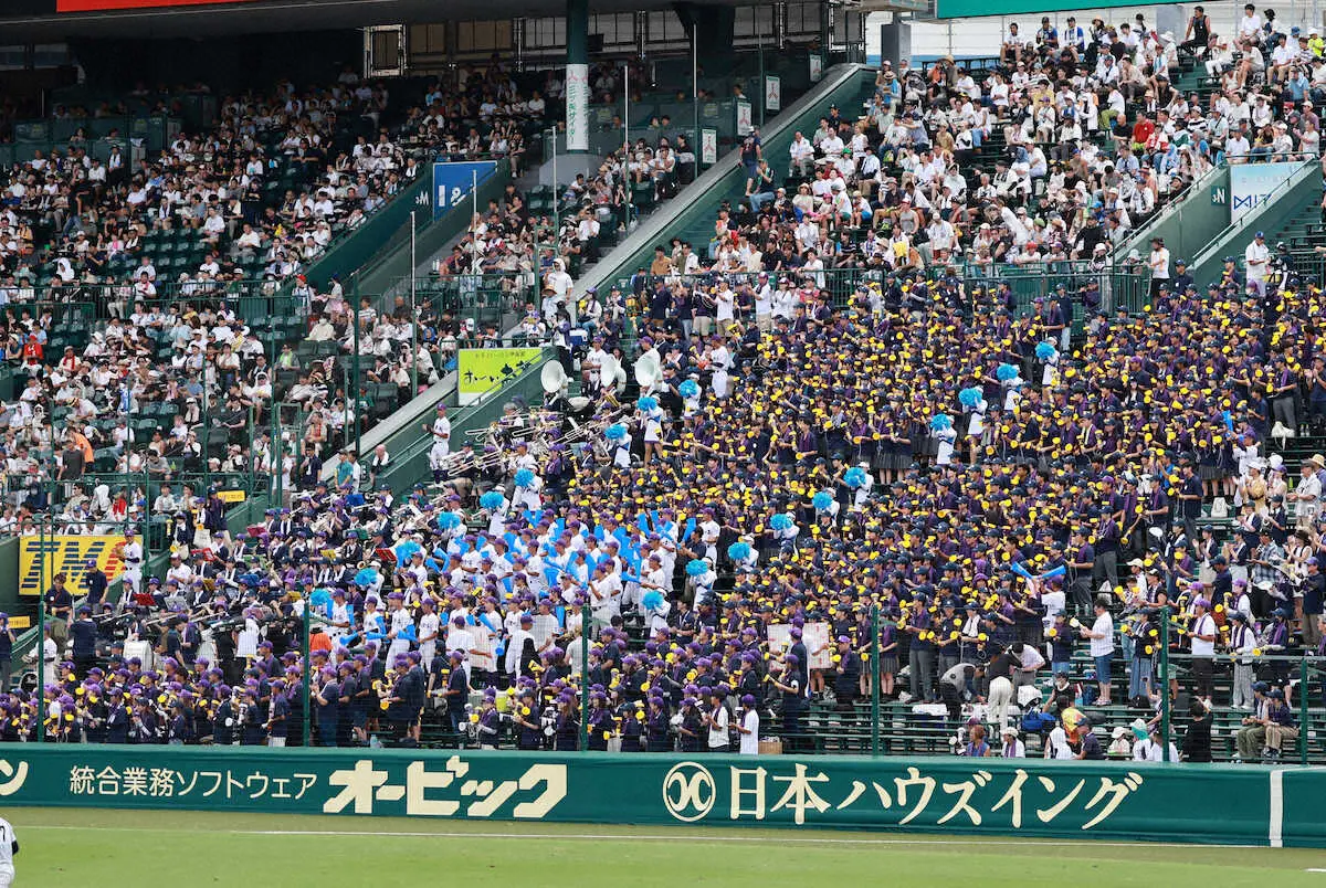 【画像・写真】関東第一の新応援歌「声」が好試合を彩った！　ファン「甲子園といきものがかりって合う」