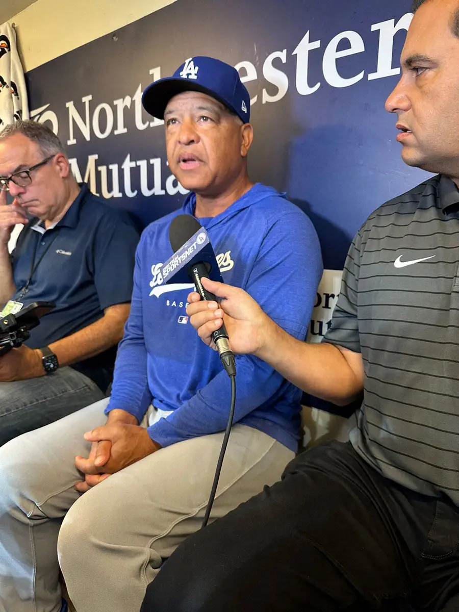 【画像・写真】ドジャース・ロバーツ監督　大谷翔平に休みを与える予定は「NO」　由伸のシムゲーム予定も明言