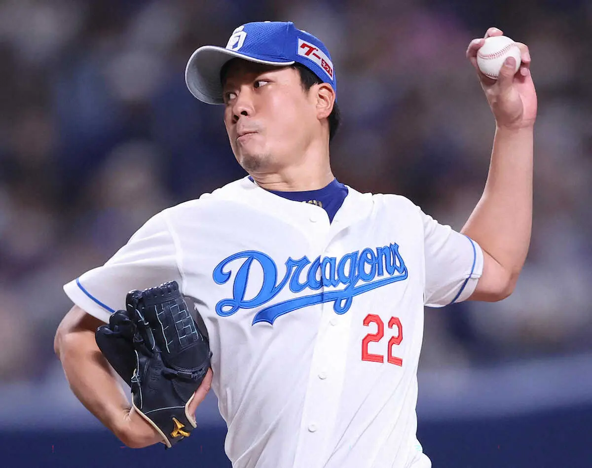 【画像・写真】中日・大野　18日阪神戦へ「僕自身も、チームとしても負けられる状況ではない」