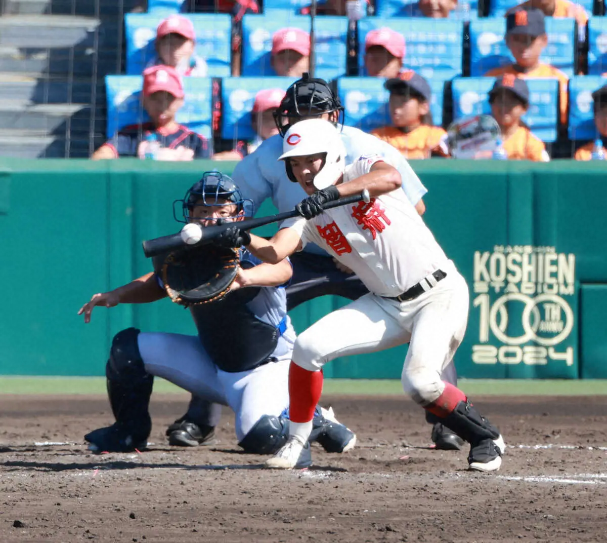 【画像・写真】【甲子園】智弁学園3年ぶり夏8強　大技小技で6点、左腕・田近楓雅チェンジアップさえて7回12K