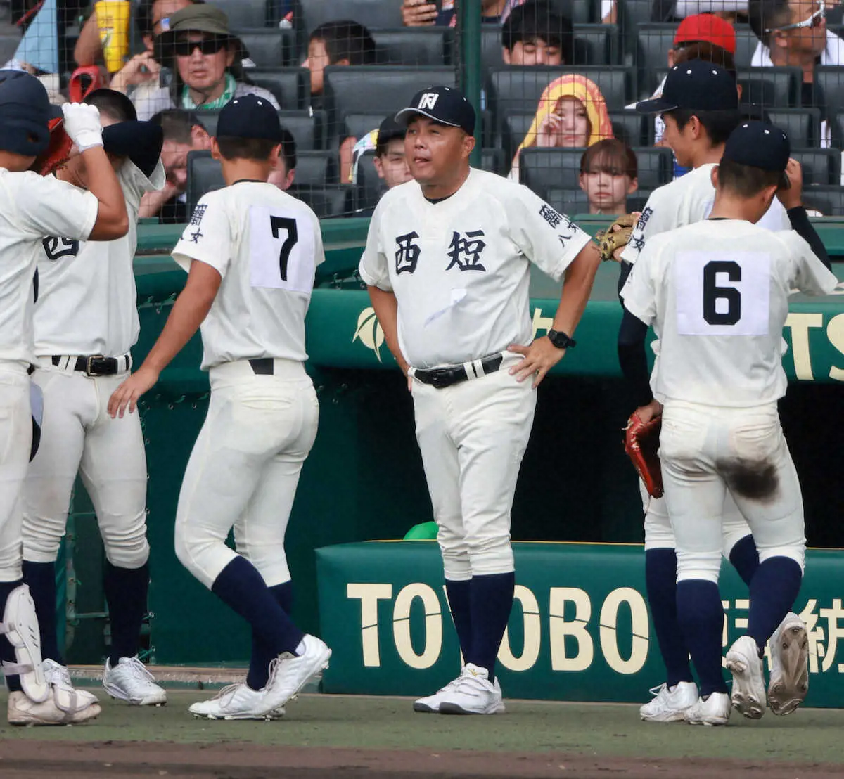 【画像・写真】【甲子園】西日本短大付　同期の新庄監督に白星届けられず　西村監督「点差以上に強さを感じた」