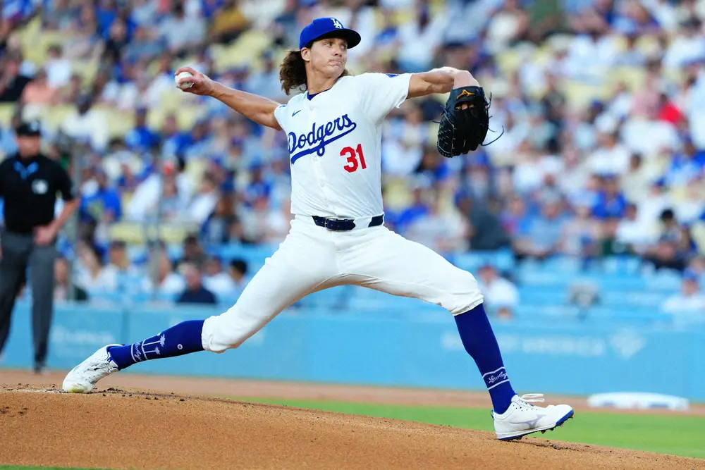 【画像・写真】ドジャース緊急事態…エース・グラスノーが右肘炎症で負傷者リスト入り　離脱は今季2度目