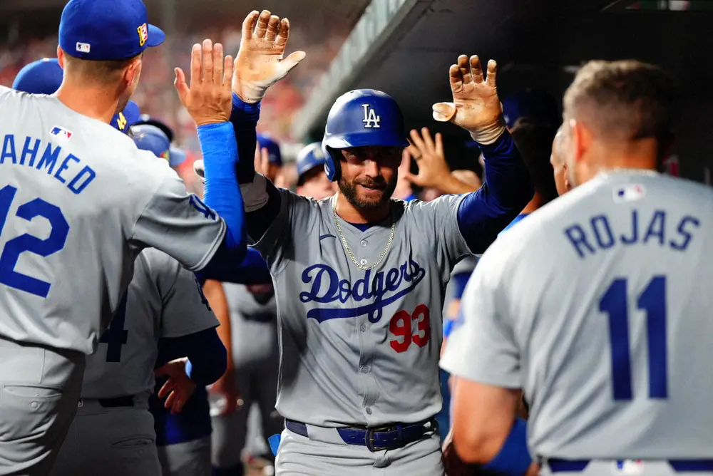 【画像・写真】ドジャース指揮官「大きな勝利」1点差ゲーム制し満足顔　ベテラン活躍に「準備ができている」