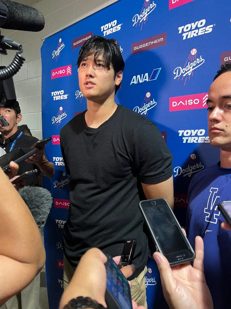 【画像・写真】【大谷翔平と一問一答】6本塁打も悩める8月の不振理由分析「いい打球を打っても結果的にアウトに…」