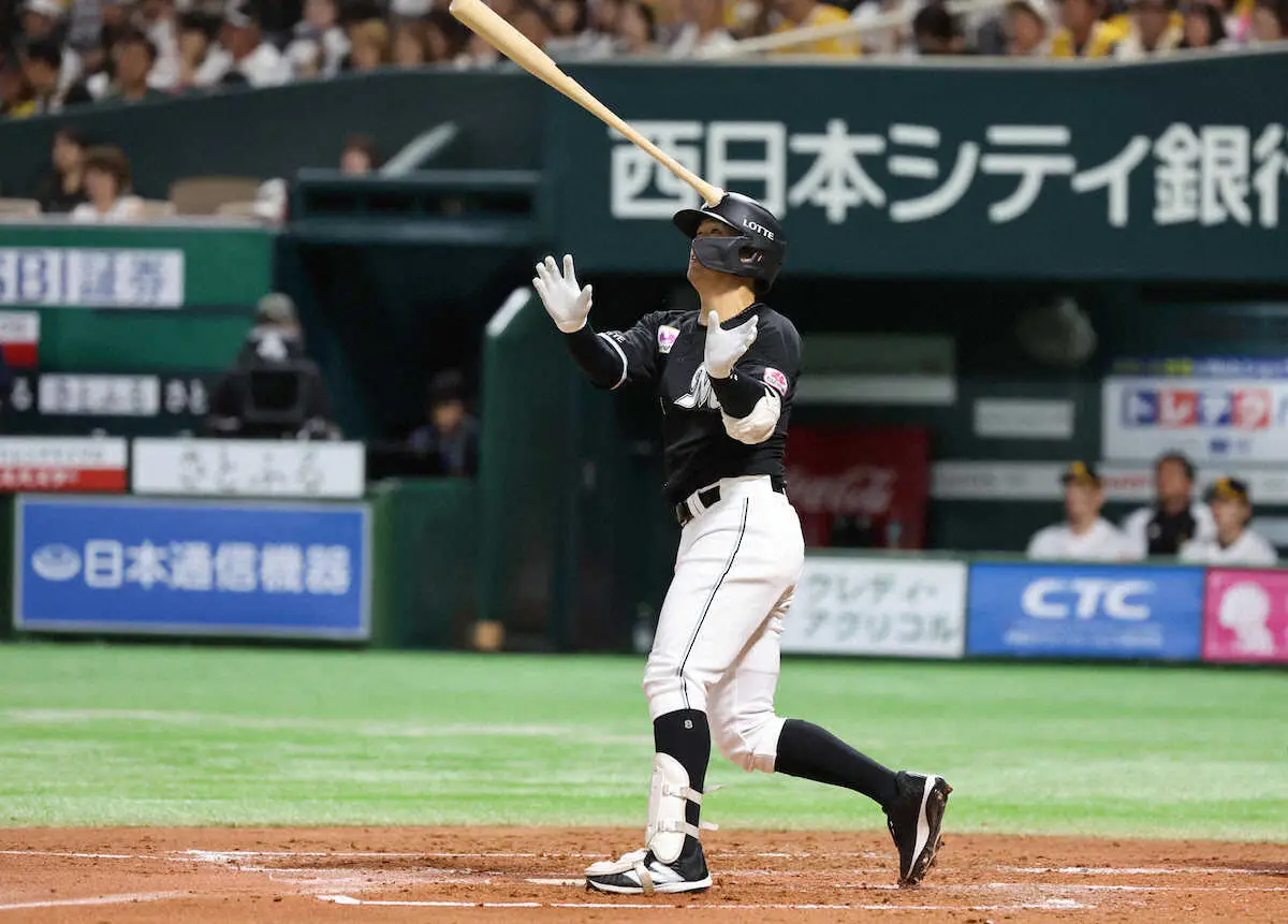 【画像・写真】ロッテ　50年ぶり“珍事”2安打だけで5得点　敵地で首位・ソフトバンクに逆転勝ち