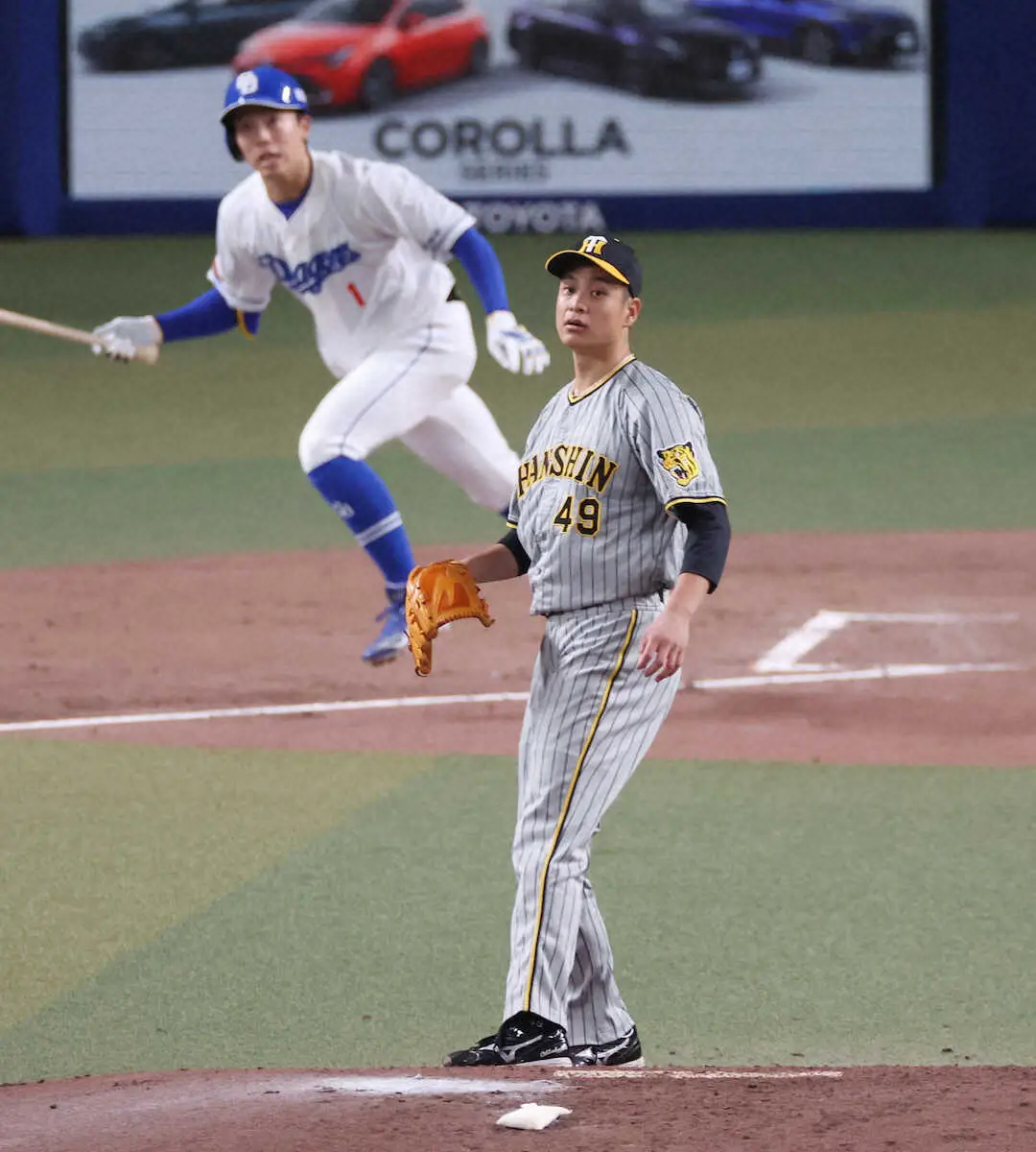 【画像・写真】阪神は中日に大敗…投壊で4カード連続負け越し　大山11号も空砲