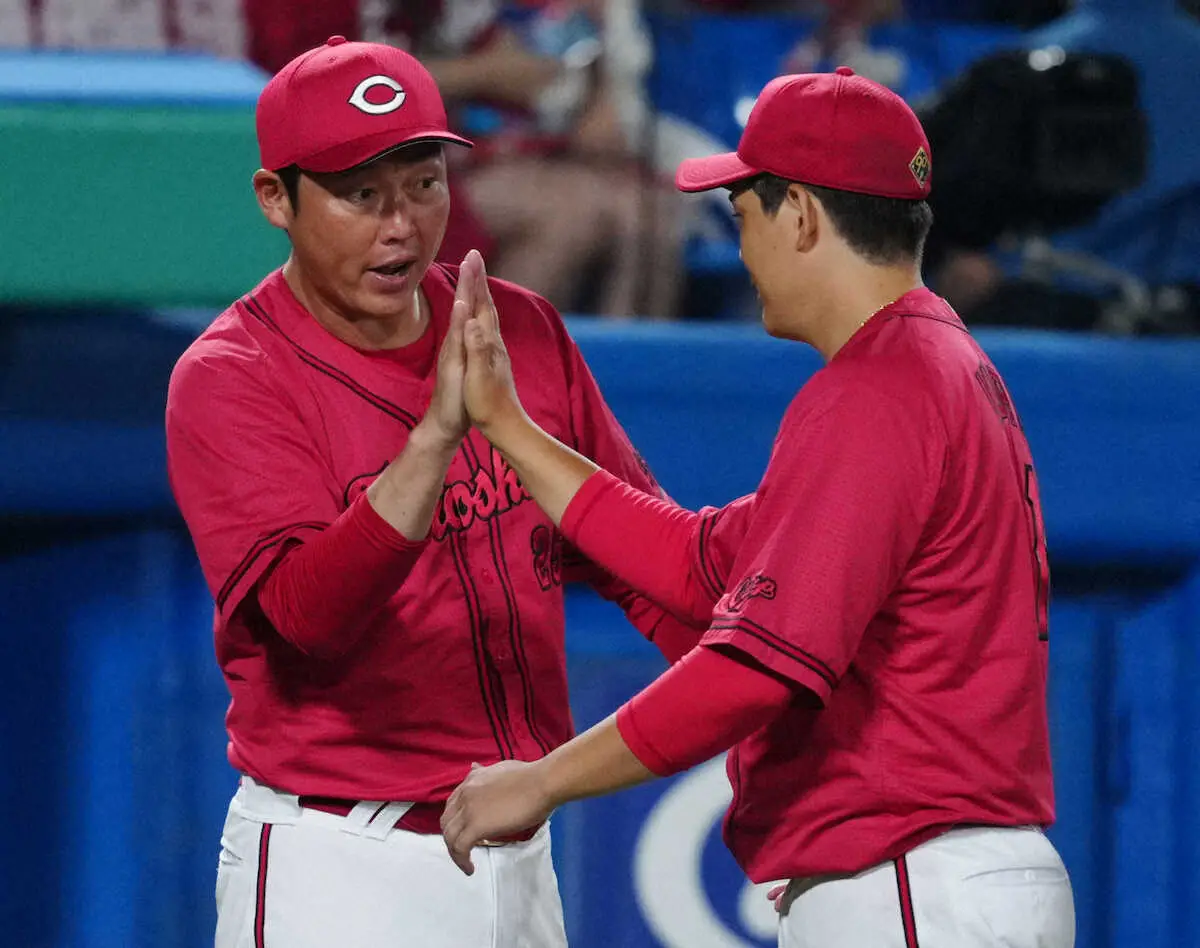 【画像・写真】広島・新井監督「みんな、ぎらついている。楽しみです」　20日から2位巨人と天王山