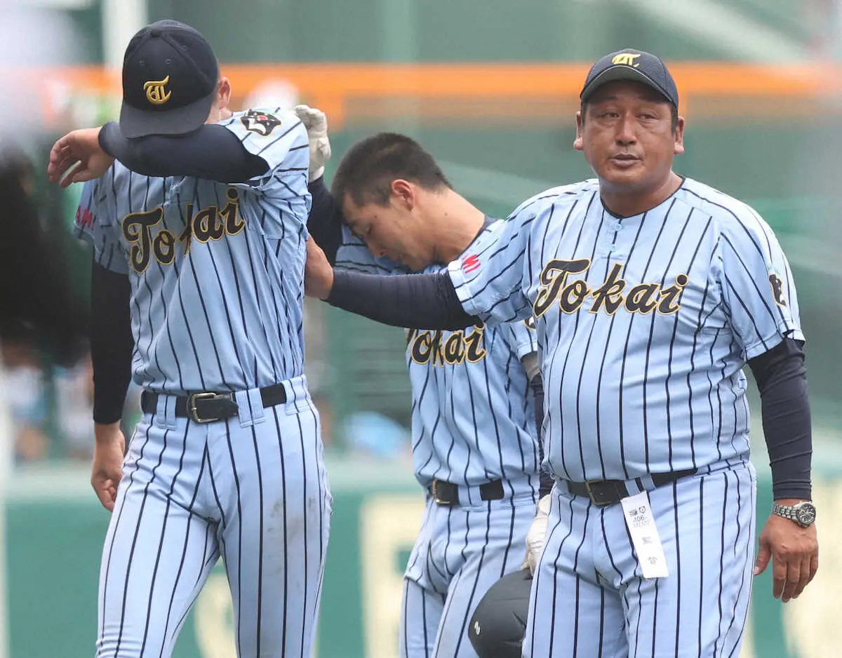 【画像・写真】【甲子園】東海大相模　エース・藤田琉生、痛恨の1球…　強力打線沈黙で9年ぶり4強ならず