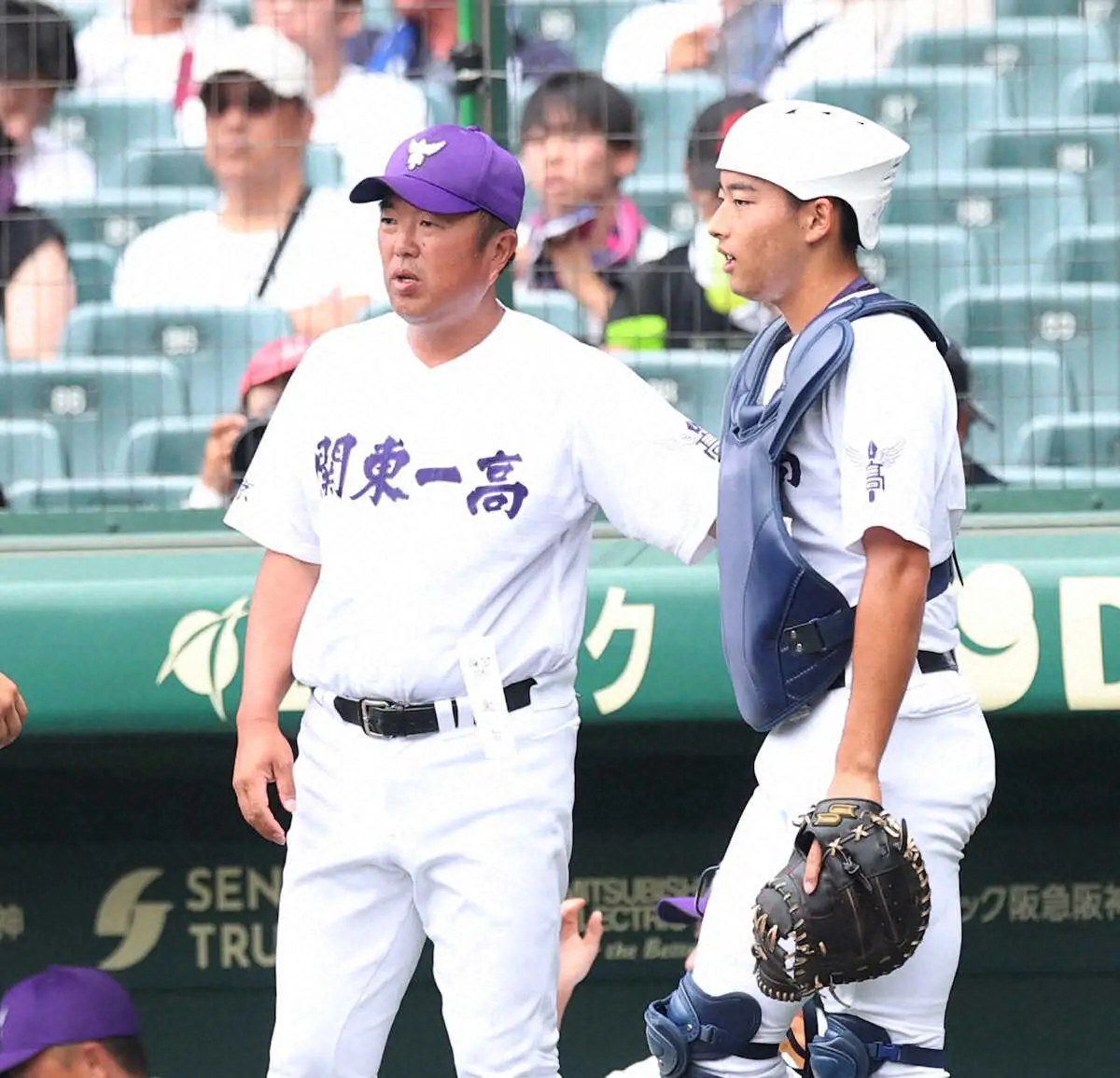 【画像・写真】【甲子園】関東第一・米沢監督、9年前のリベンジ果たす　勝負の継投で過去最高タイの4強進出