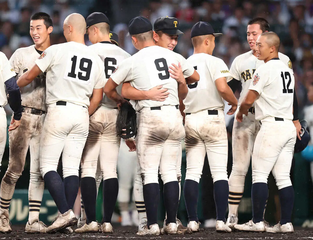 【画像・写真】【甲子園】涙の大社・馬庭は土持ち帰らず「次の代が…」　大声援に「甲子園は幸せな場所だった」