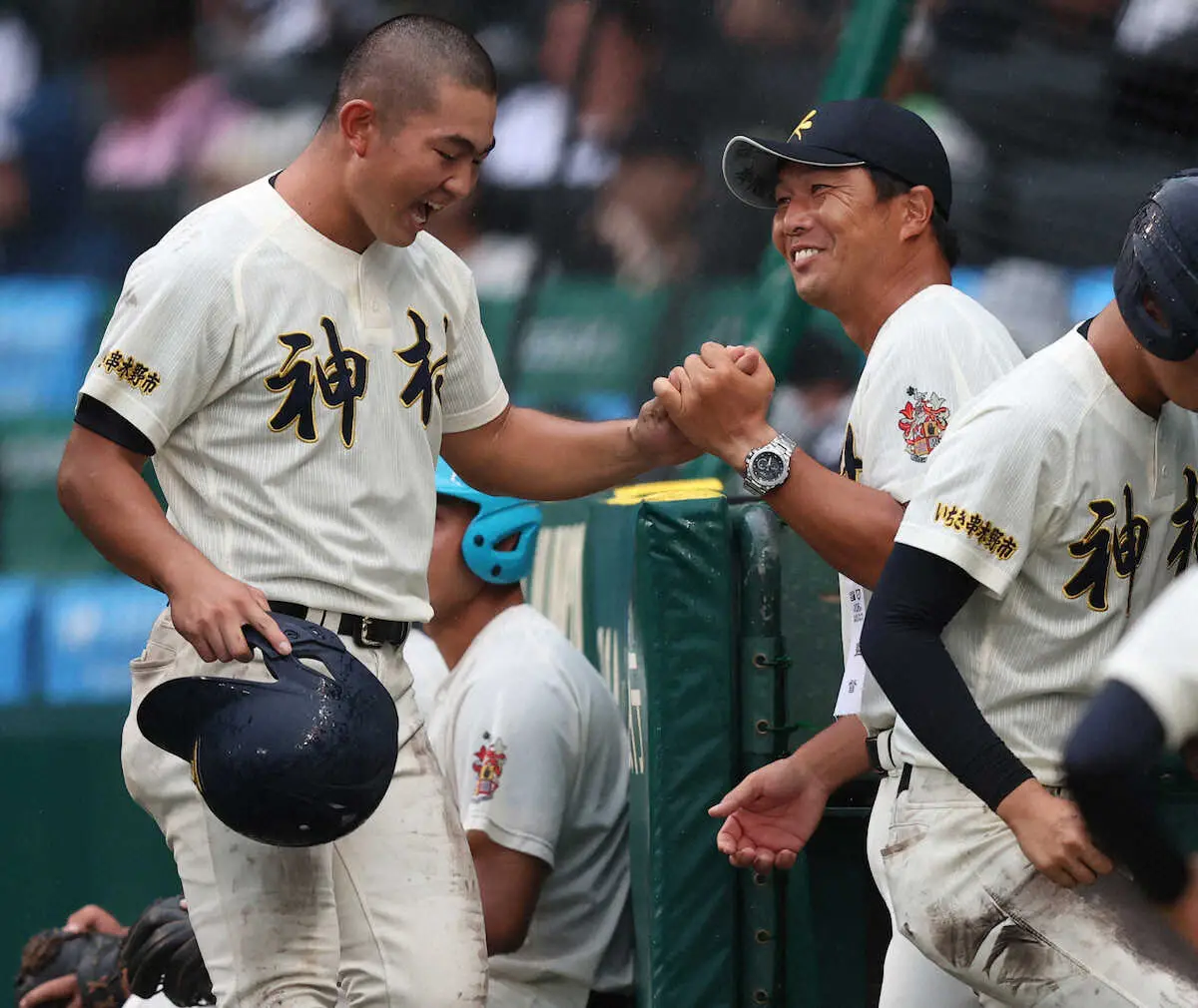 【画像・写真】高校野球大好き芸人が注目する大社撃破の神村学園“師弟”の絆「誰よりも一番信頼していると思う」