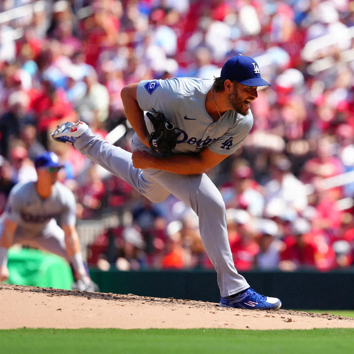 【画像・写真】ドジャース・カーショー2勝目　6回4安打無失点　ベテラン左腕が暗雲吹き飛ばす好投