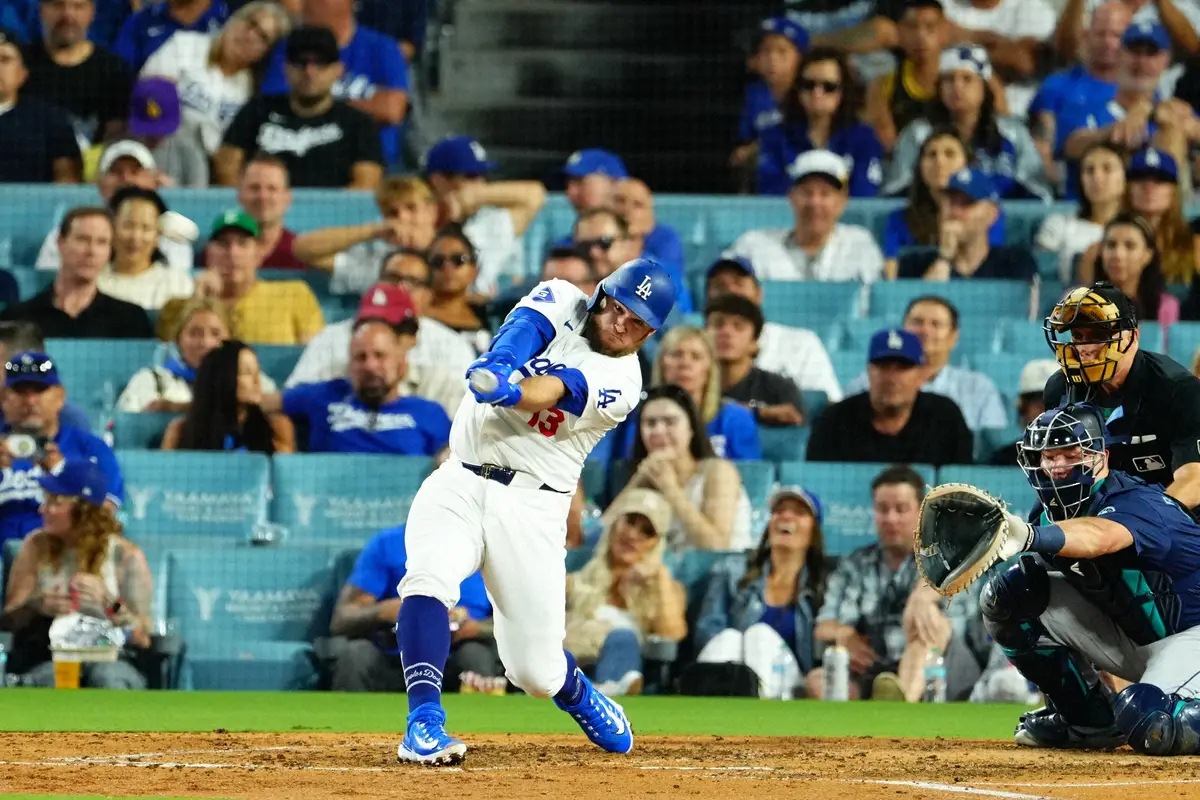 【画像・写真】ドジャース　投手戦の7回にラックスが先制弾　右脇腹痛から復帰のマンシーの2ランで3点先制