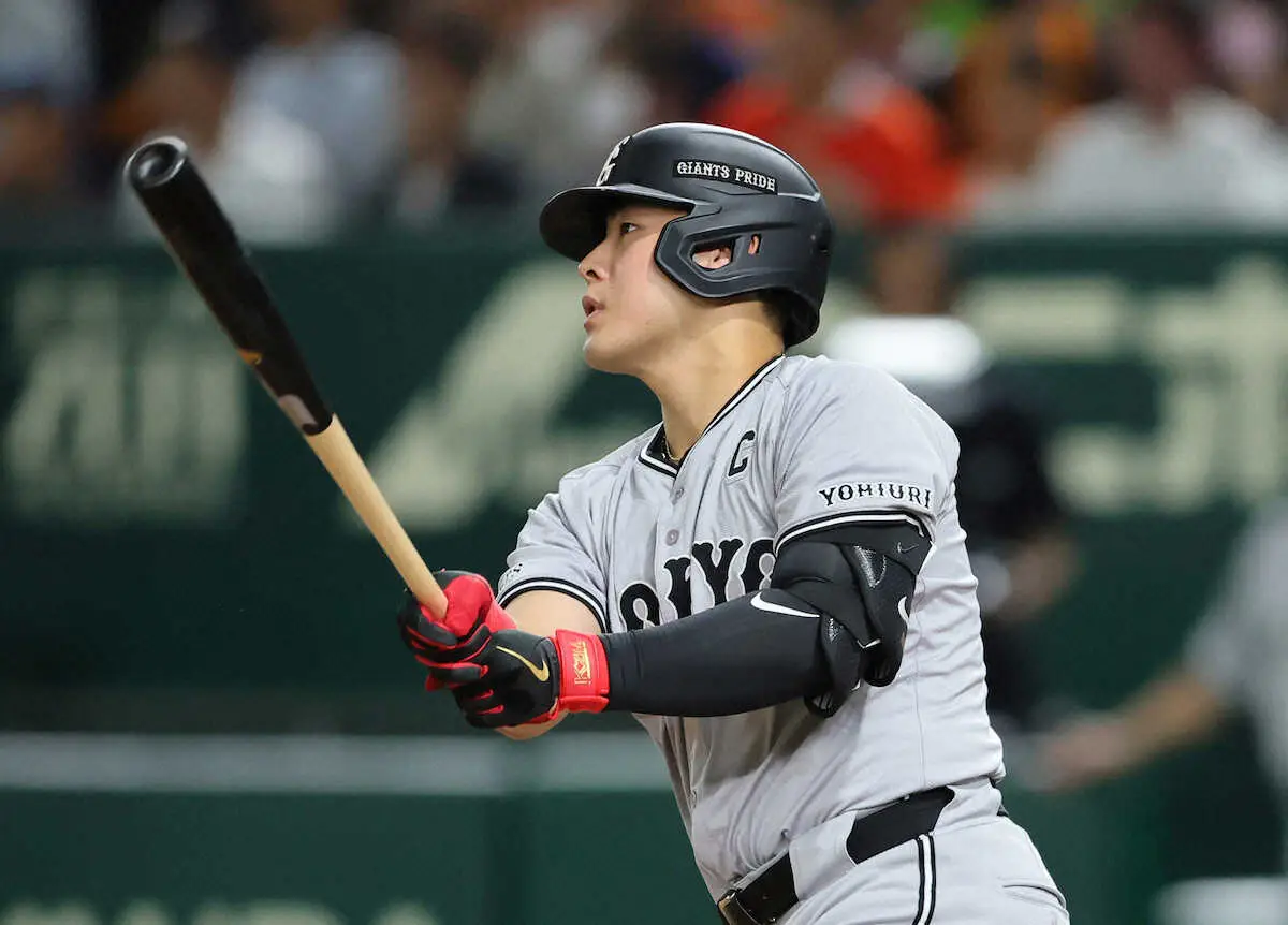 【画像・写真】巨人・岡本　20日から広島と首位攻防戦　「形は関係なく勝ちたい」本拠で3連勝狙う