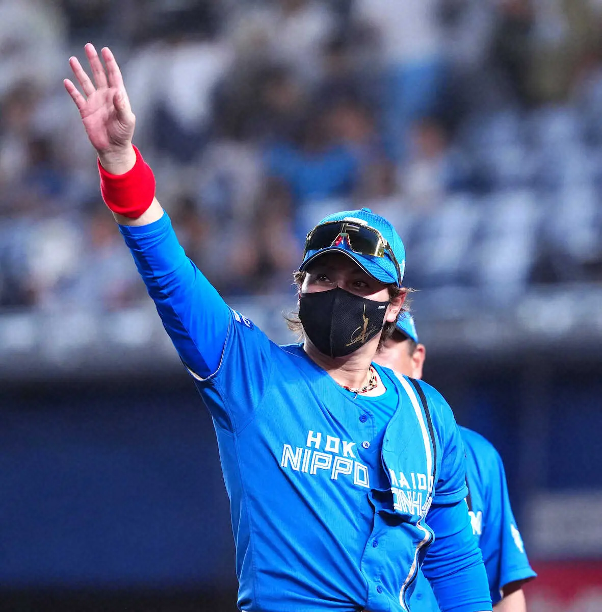 【画像・写真】日本ハム・新庄剛志監督　水谷瞬の先頭弾にご機嫌「パイナップル下で土で育つんですよ！」