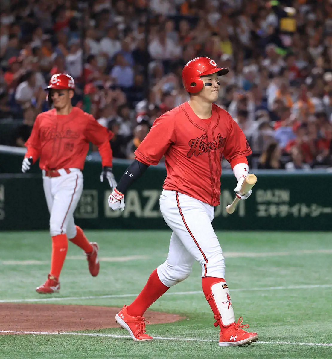 【画像・写真】快勝の広島　試合後の新井監督が称えたのは　4回に押し出し四球を選んだ小園　指揮官「すごく大きかった」