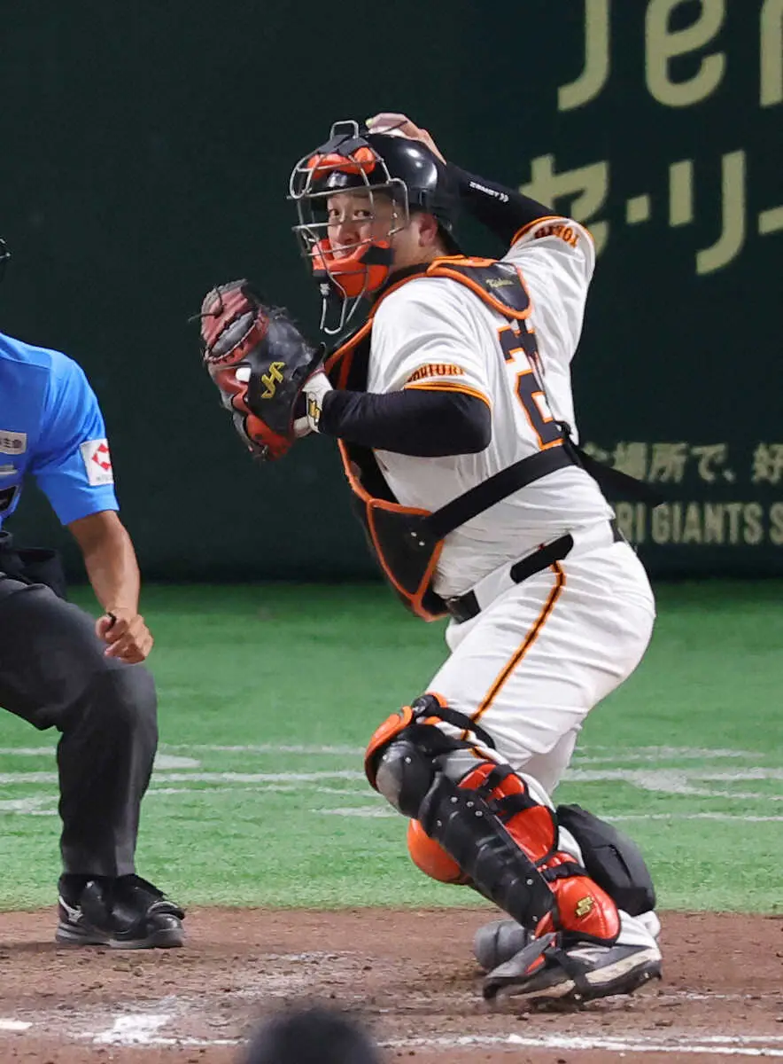 【画像・写真】巨人・阿部監督「あそこが勝てた要因」5試合ぶりスタメンマスクの岸田評価　坂倉一発は「僕のせい」