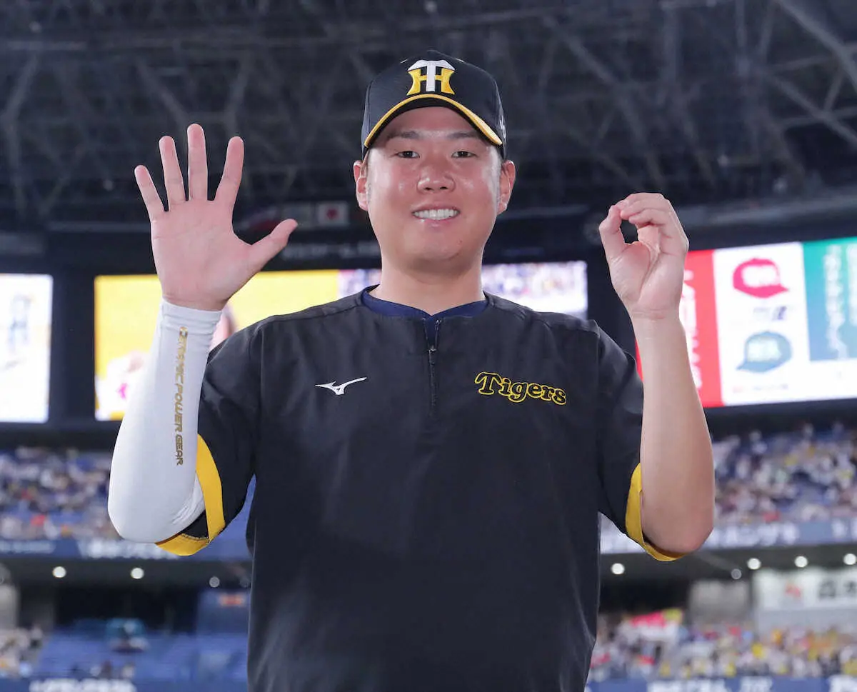 【画像・写真】阪神・西勇、史上7人目の両リーグ50勝!「先発として淡々と投げたい」6回3失点粘投でのメモリアル白星