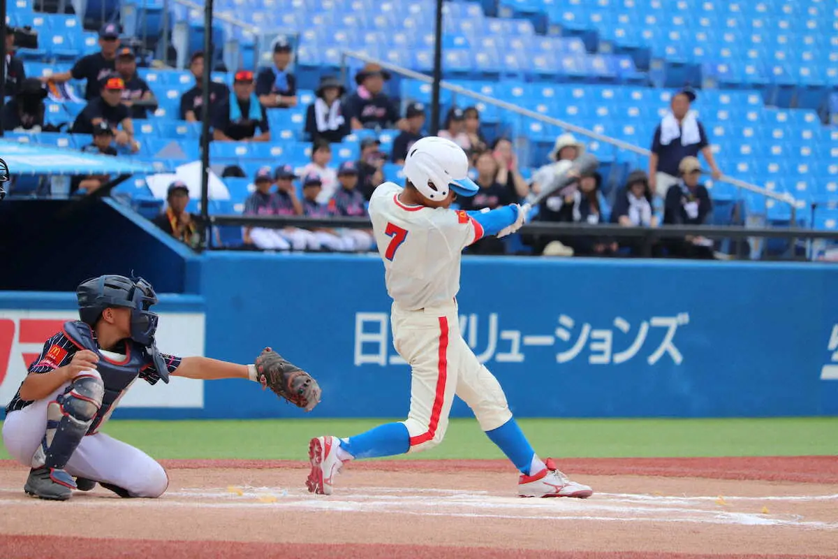 【画像・写真】【全日本学童軟式野球】北ナニワハヤテタイガース　36年ぶりV王手！中川がサヨナラ打
