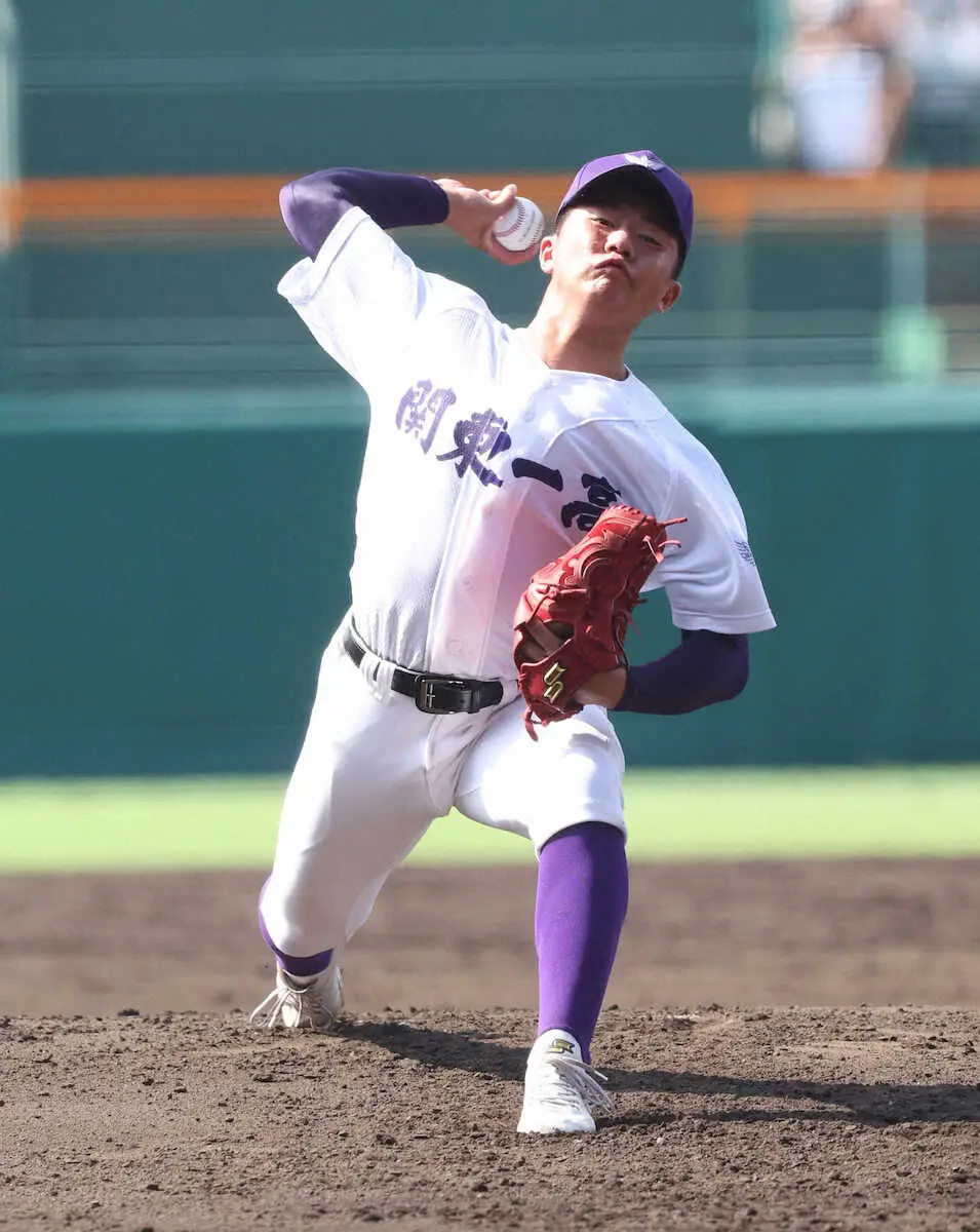 【画像・写真】【甲子園】関東第一・大後　大会前の夢は「美容師」→大学野球継続＆プロ目指す　人生変えた大仕事