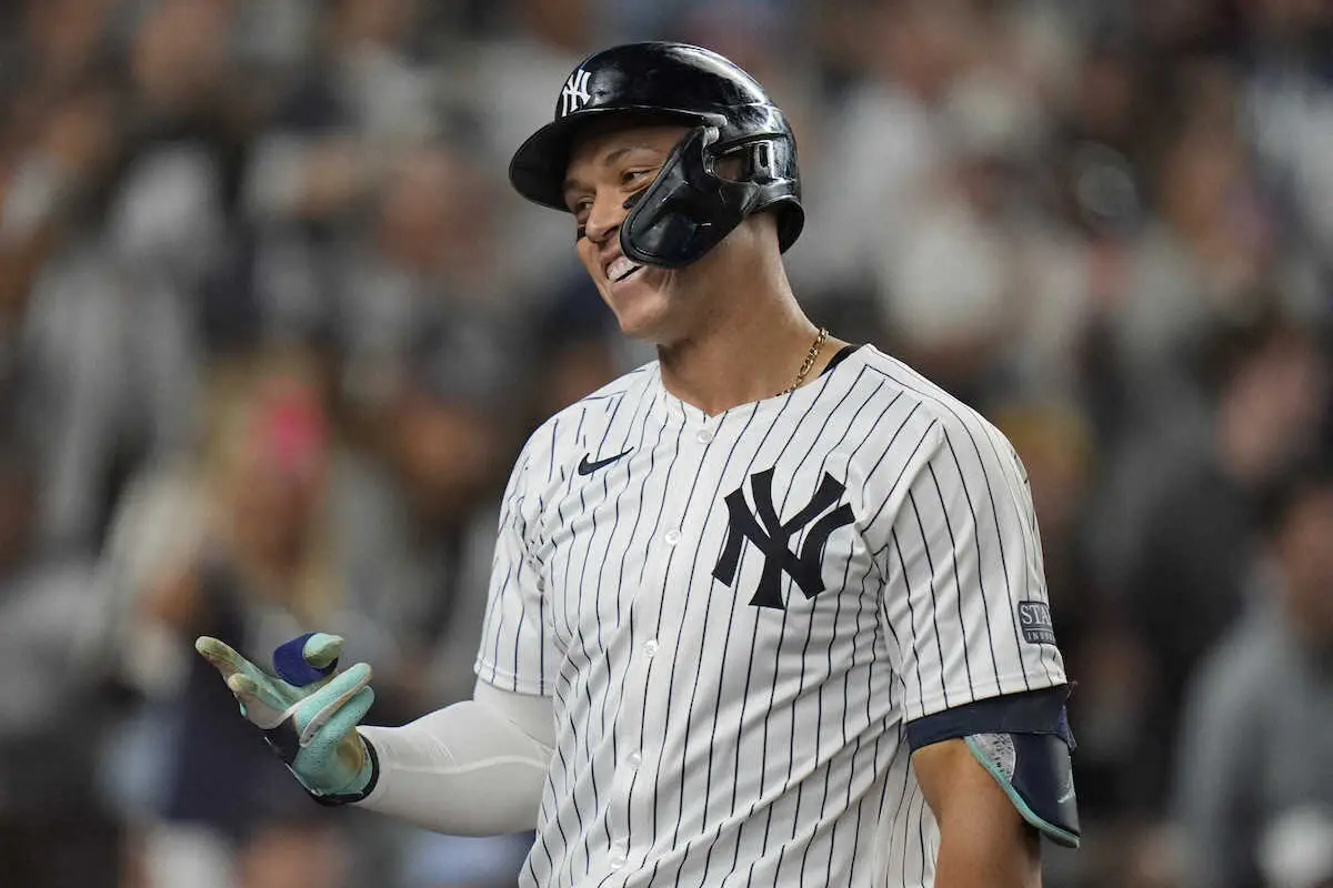 【画像・写真】圧巻！ヤンキース・ジャッジ今季4度目1試合2発　46＆47号でシーズン59発ペース　新記録なるか