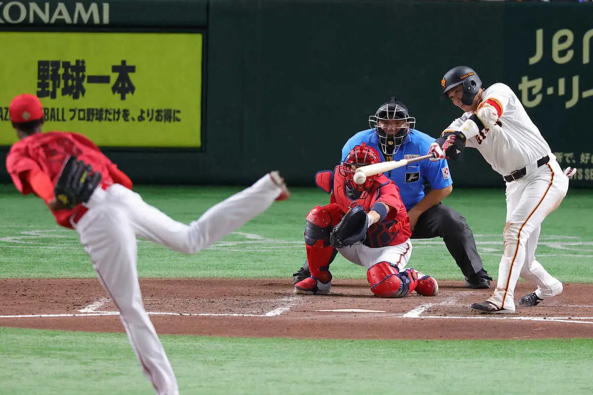 【画像・写真】巨人・坂本、通算190度目の猛打賞　歴代2位の川上の記録まであと4「引き続き頑張ります」
