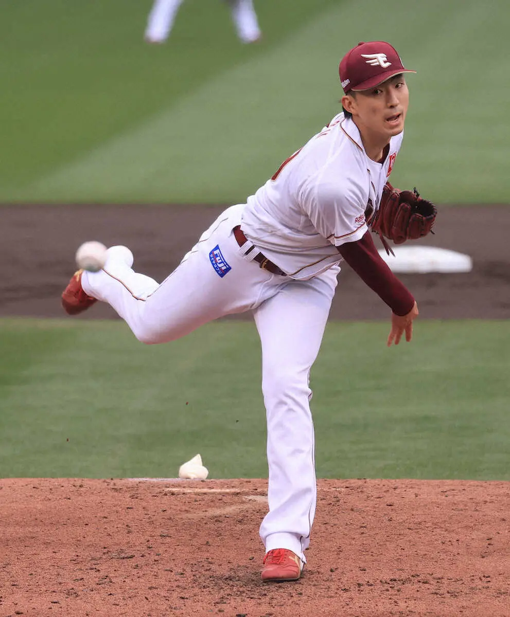 【画像・写真】楽天・荘司調子戻らず…今期中の1軍復帰は不透明に　今季は7戦1勝4敗、防御率6・98