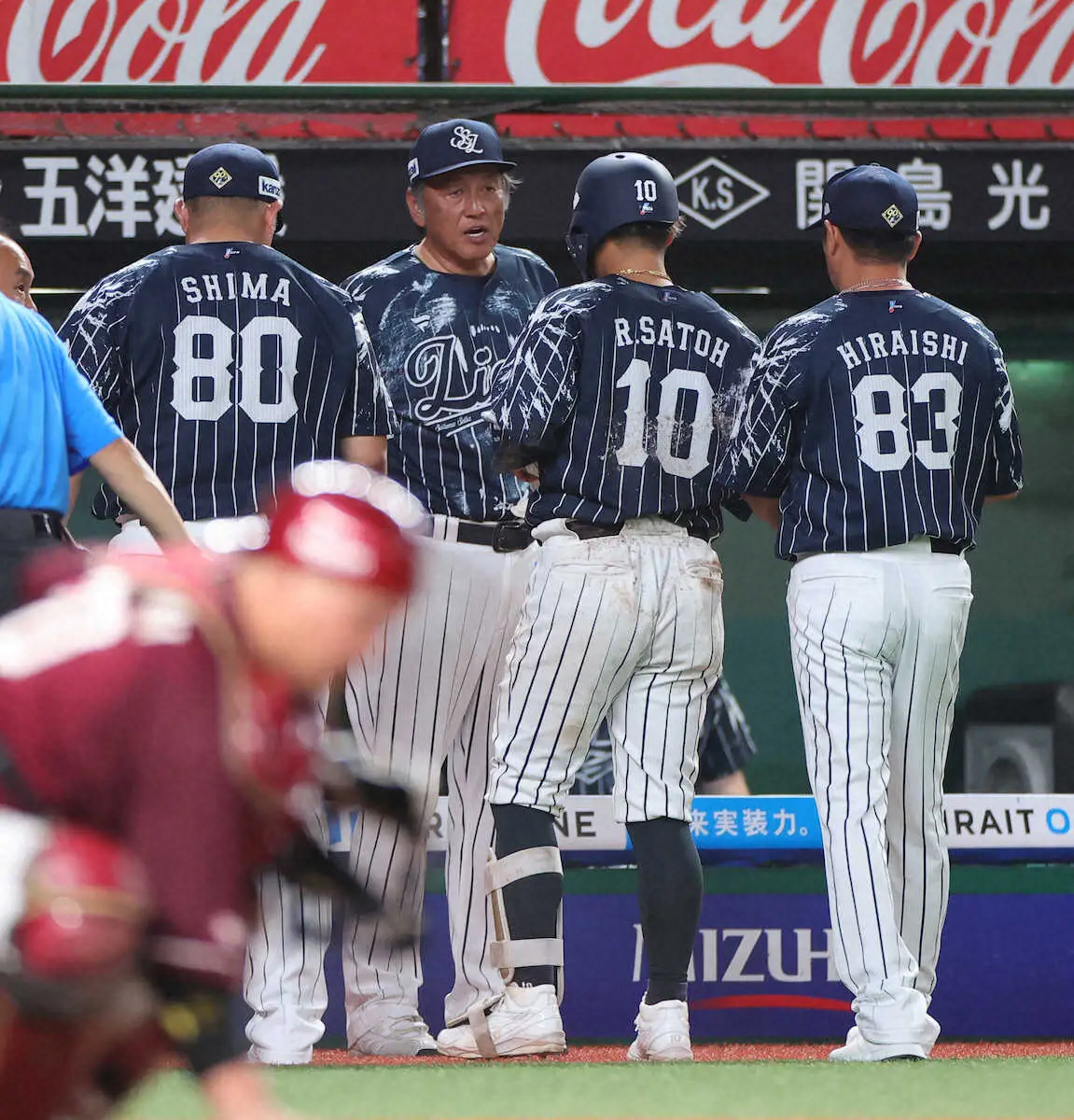 【画像・写真】西武　1得点で3連勝でストップ　渡辺監督代行「結局、打線の方に問題。プロだから、しっかり…」