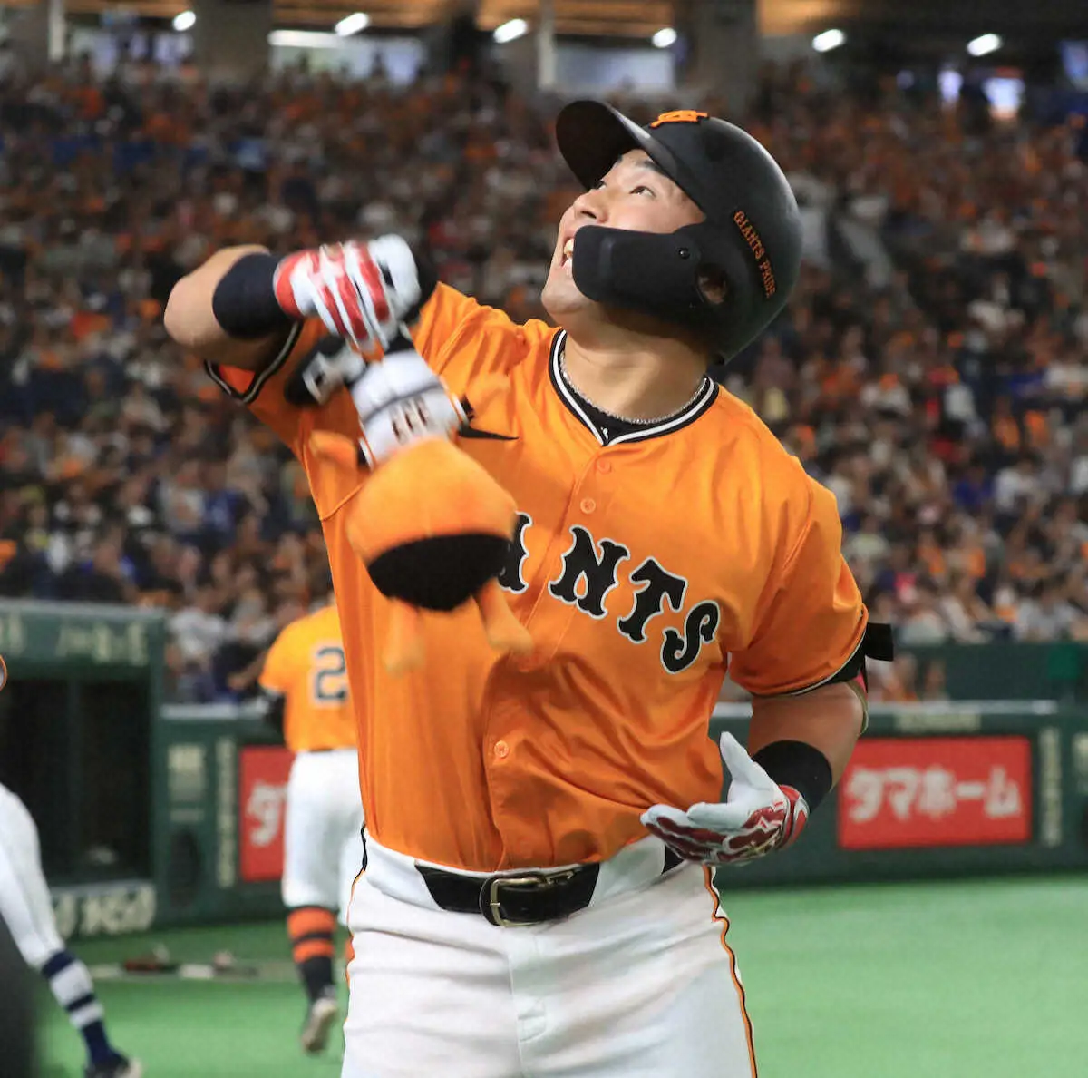 【画像・写真】巨人・浅野翔吾　プロ初2番で“一発回答”初回に先制2号ソロ「最高の結果」あの衝撃的満塁弾から7戦ぶり