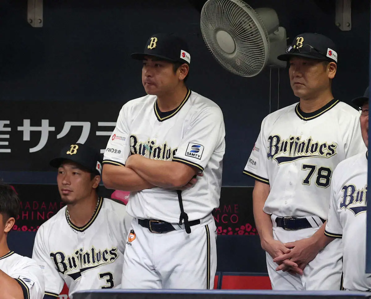 【画像・写真】オリックスが再三の好機を生かせず今季20度目の零敗　中嶋監督「もう本当に、何も言うことないですね」