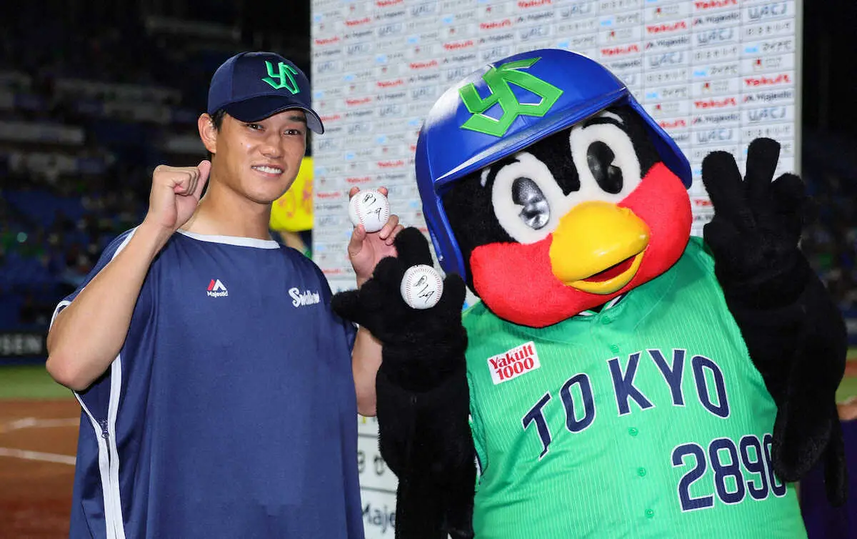 【画像・写真】ヤクルト・高橋奎二　112球熱投5勝目「凄いエラーしてたので」村上失策イジリで球場沸かせる