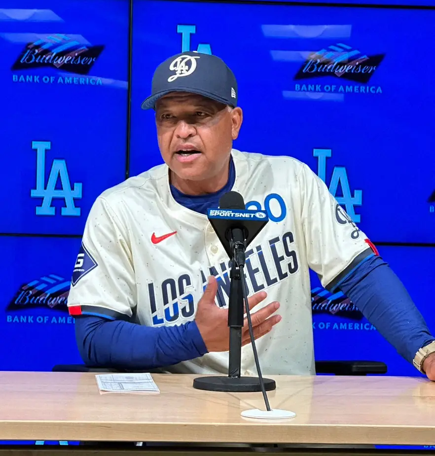 【画像・写真】ド軍指揮官　変化球撃ちの大谷翔平を評価「速球でなかったという意味でいい打撃。本当に難しいこと」