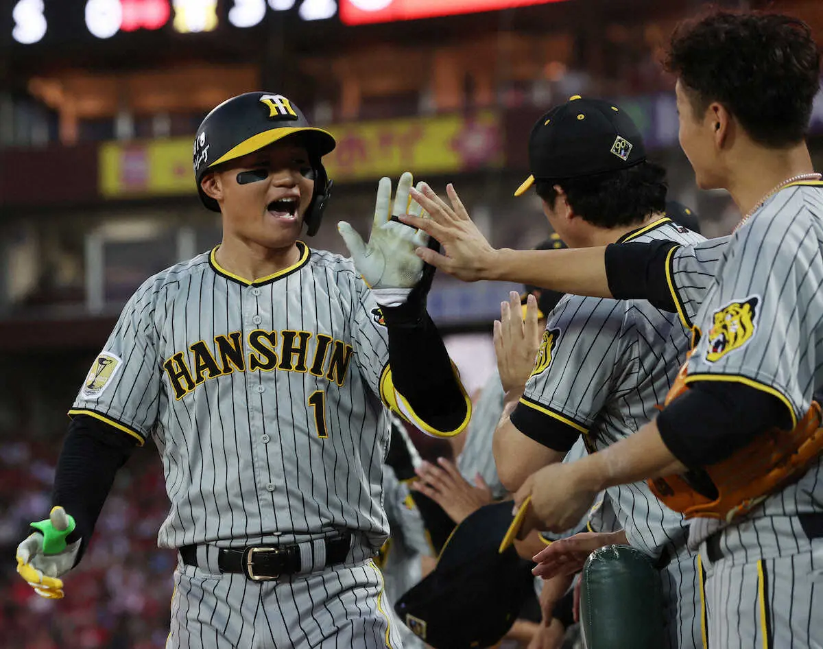 【画像・写真】阪神・森下が3回に逆転3ラン！前夜も3安打の主砲が暗雲を振り払う豪快12号