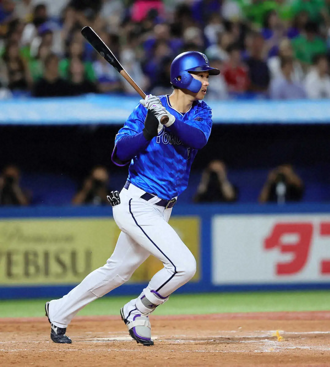 【画像・写真】DeNA　1番・梶原が16試合連続安打！　5回2死満塁で走者一掃の3点三塁打「事を起こしてやろうと」